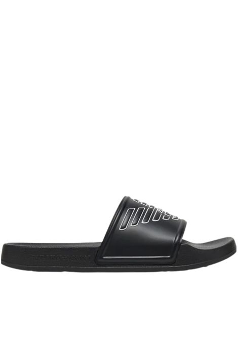 Ciabatte slide logo maxi EMPORIO ARMANI | EX000042 AF22189MZ680